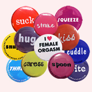 Set of 13 buttons